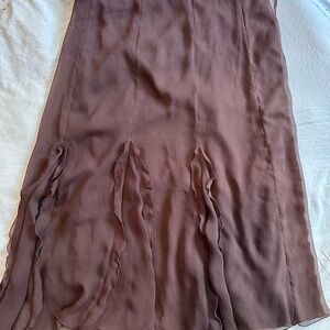 Brown vintage skirt